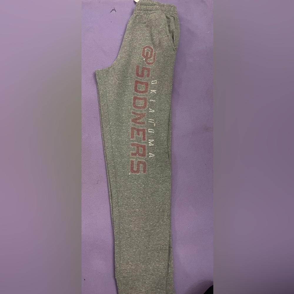 Sooner gray sweatpants